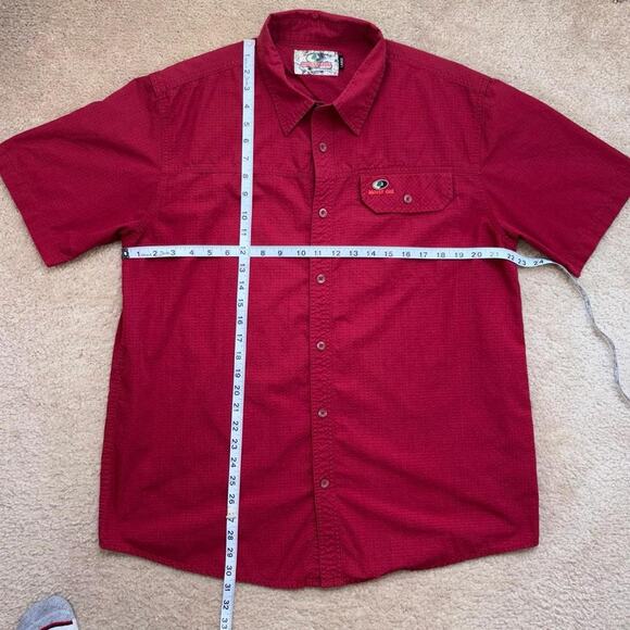 Y2k red waffle textured mossy - Picture 6 of 6